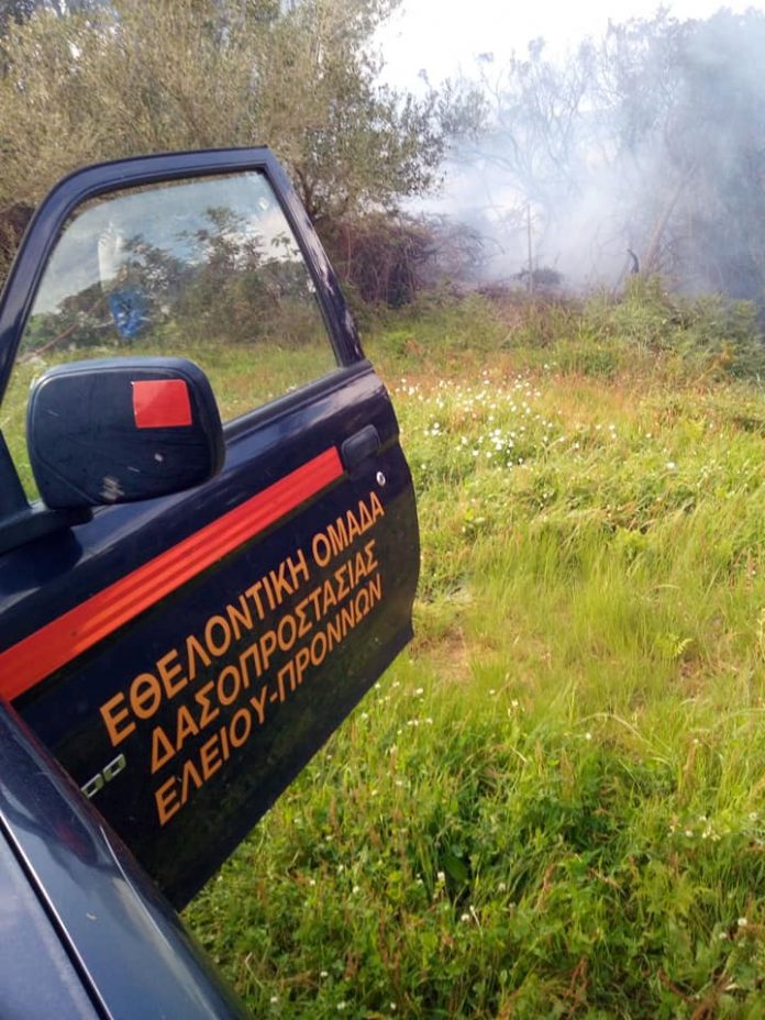 Πυρκαγιά στη Σκάλα Κεφαλονιάς